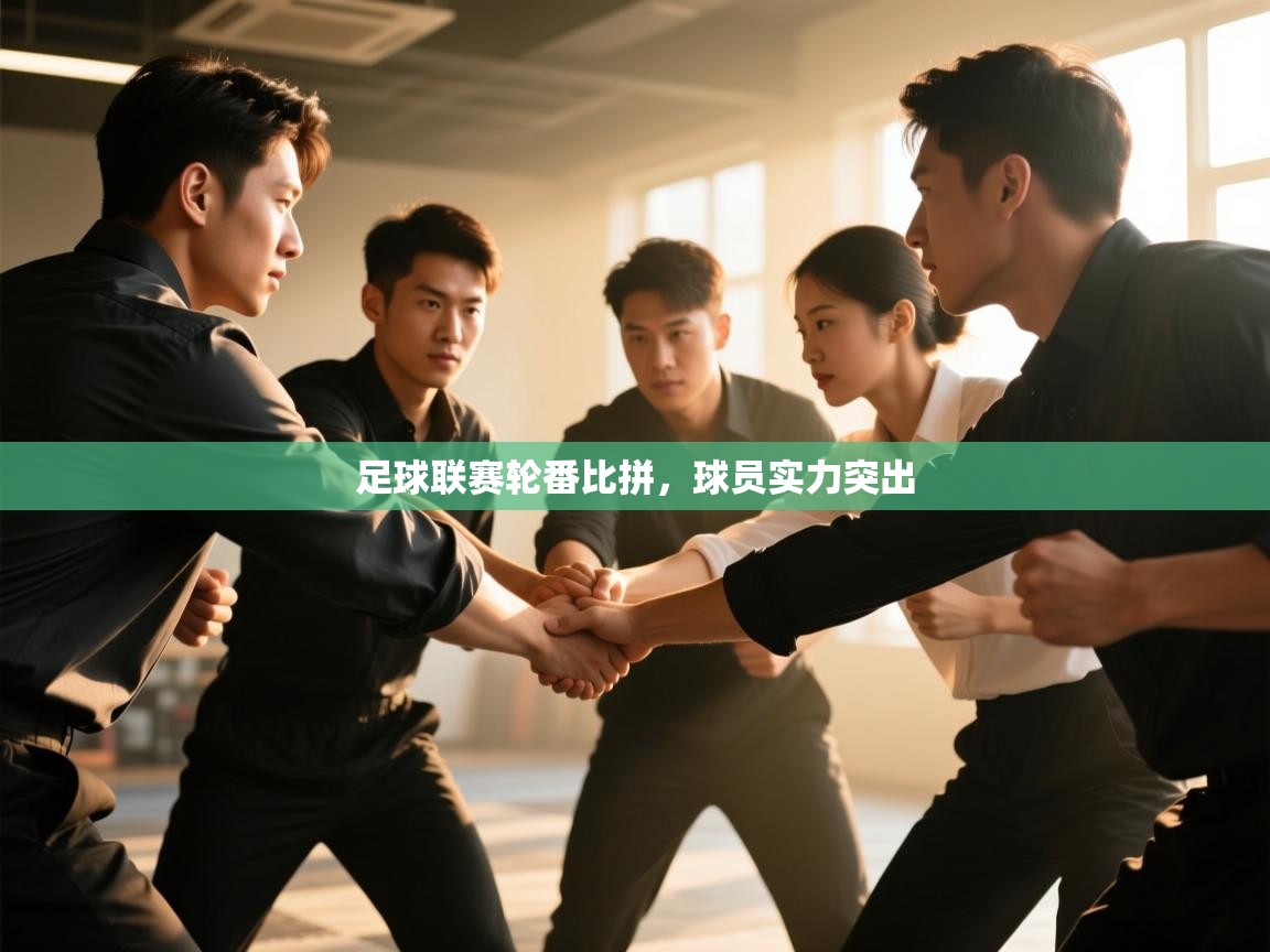 足球联赛轮番比拼,球员实力突出